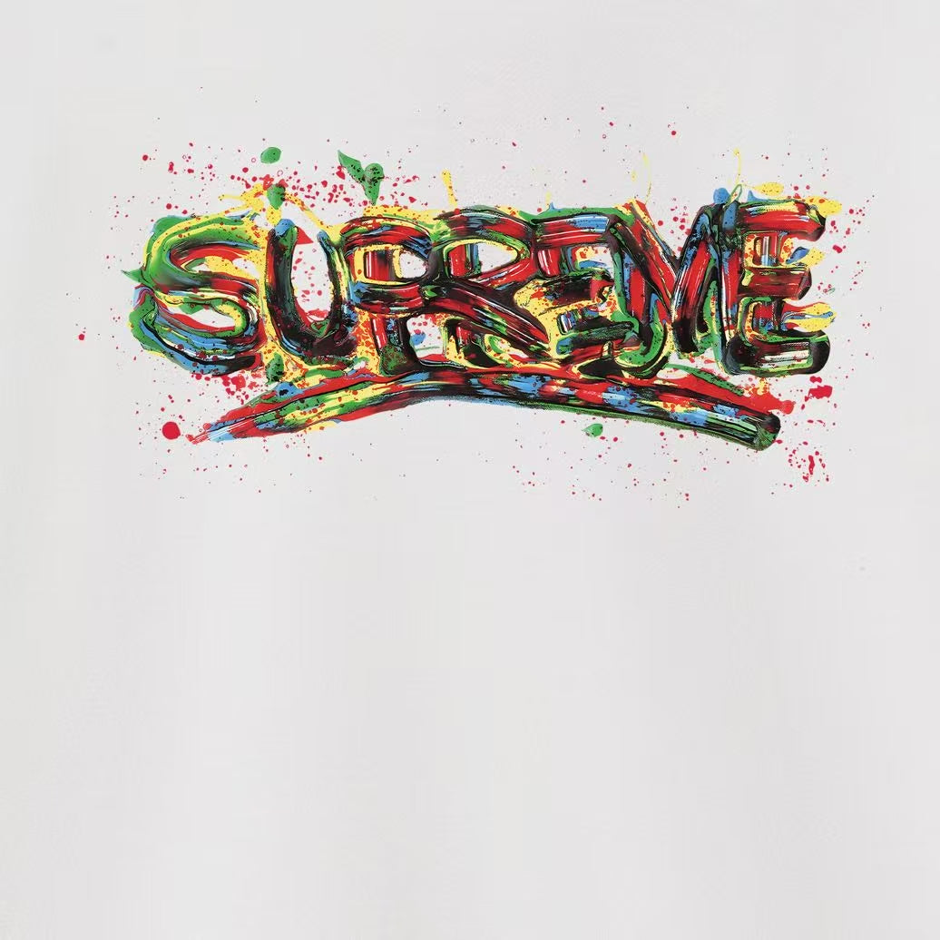 Spray Paint Graffiti Crewneck Sweatshirt THOM TREND