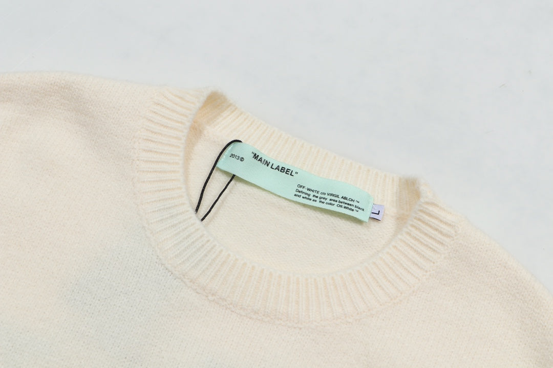 Oversized Letter Print Crewneck Sweatshirt Light Luxury Station