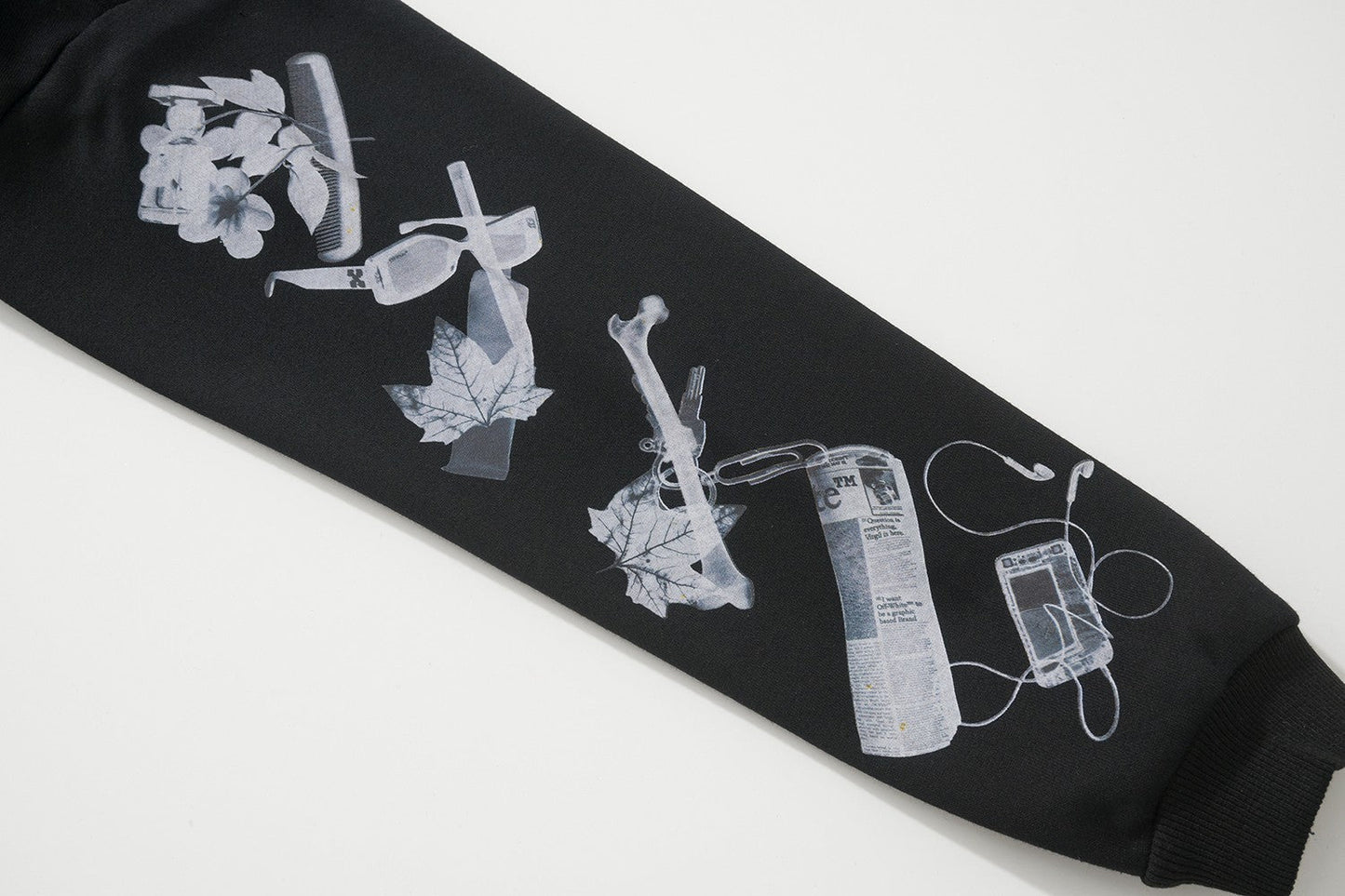 Oversized Pullover Hoodie Light Luxury Station