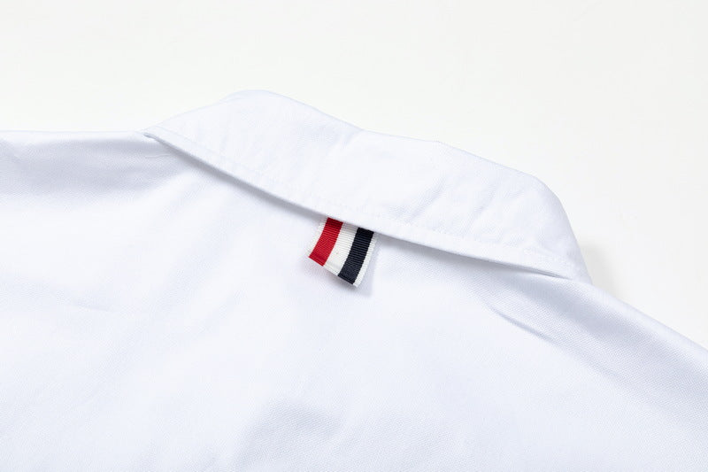 Unisex all-over embroidered shirt(副本) THOM TREND
