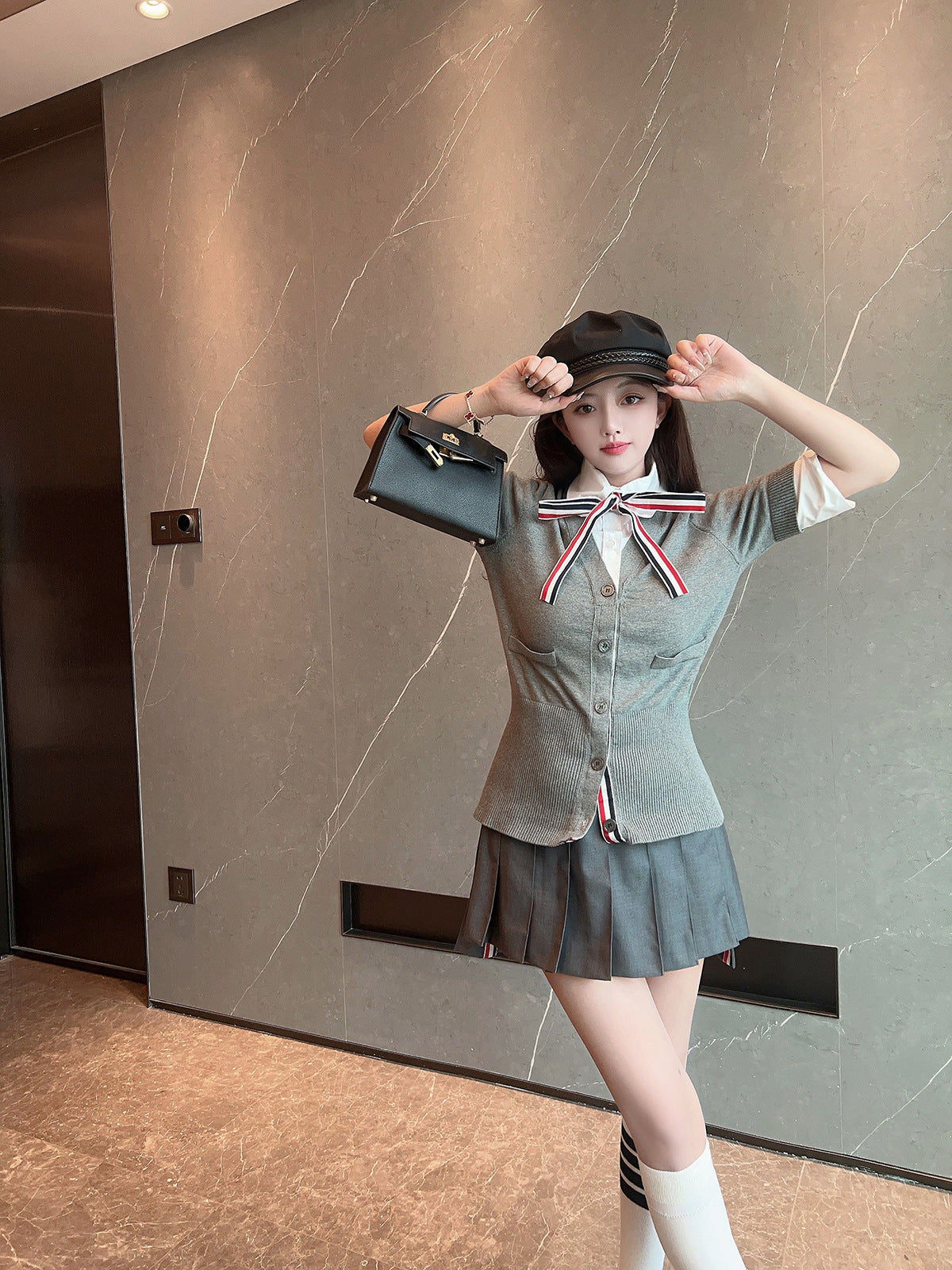Women's Knitted Wool POLO Shirt(复制) THOM TREND