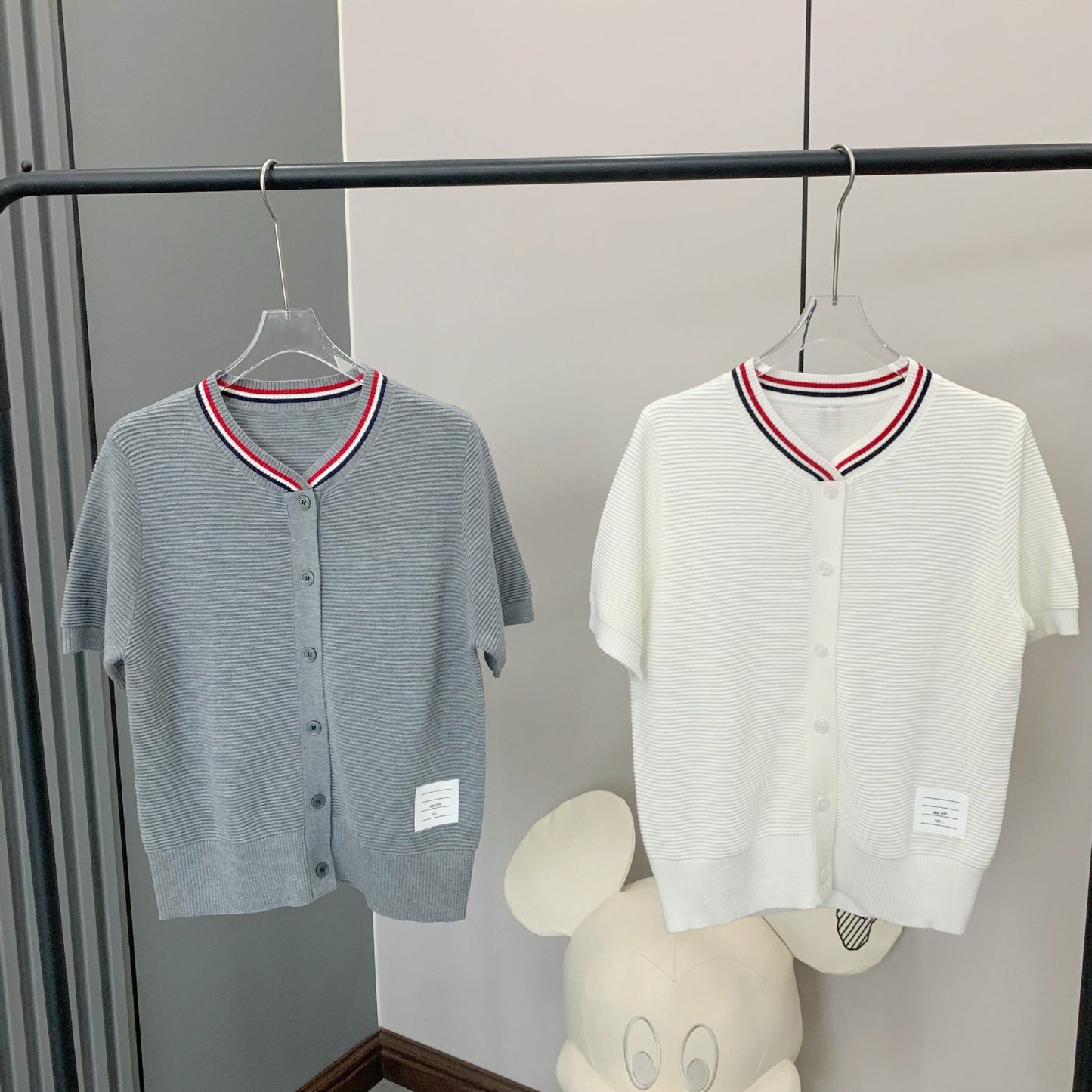 Houndstooth knitted cardigan(复制) THOM TREND