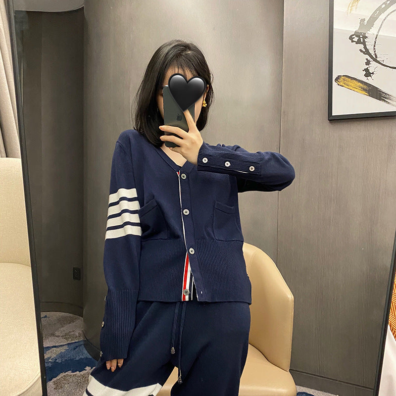 women's solid color sweater(复制) THOM TREND