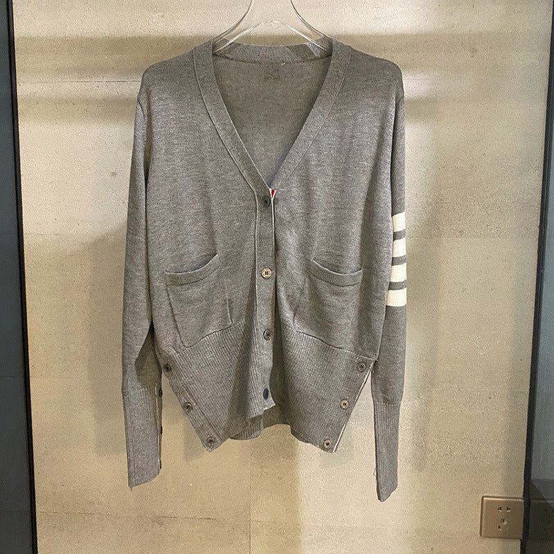 women's solid color sweater(复制) THOM TREND