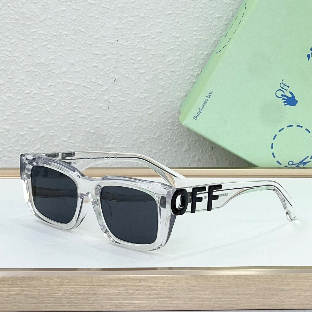 OFF-Whlte Arrow logo sunglasses#125 4-Bar