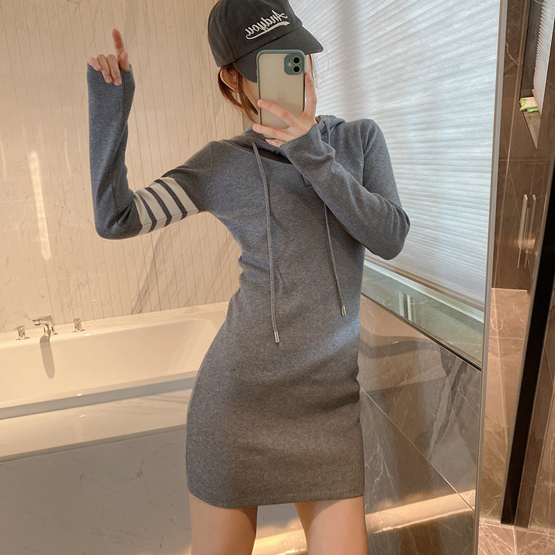 Contrast hem wool short skirt(复制) THOM TREND