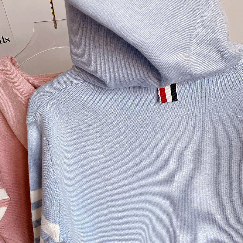 2025SS Hooded long-sleeved set THOM TREND