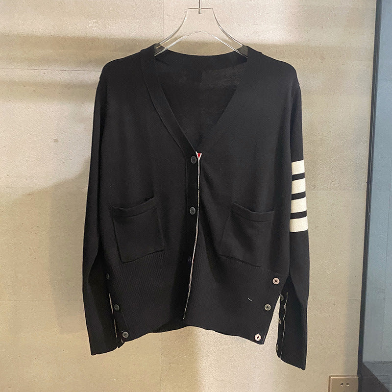 women's solid color sweater(复制) THOM TREND