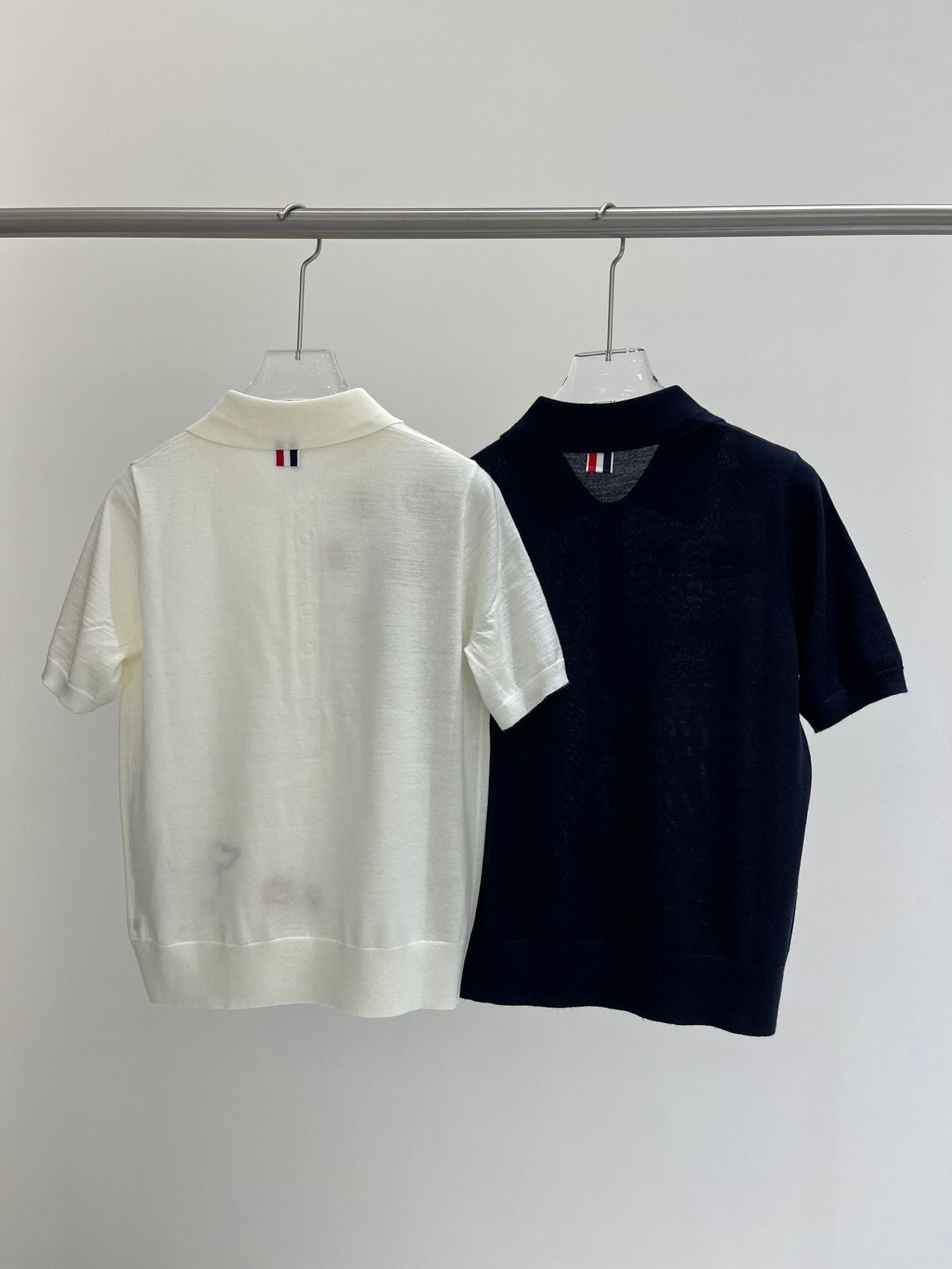 Women's polo neck long sleeve sweater(副本) THOM TREND