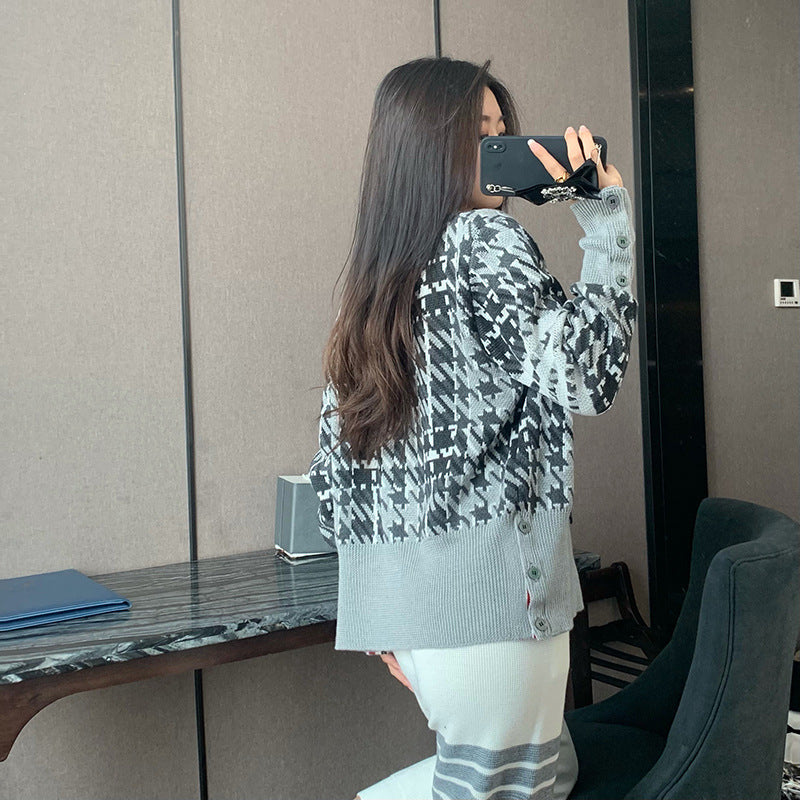 Women's wool crew neck sweater(复制) THOM TREND
