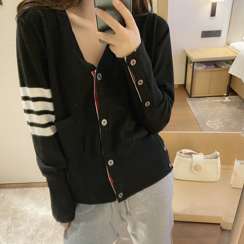women's solid color sweater(复制) THOM TREND