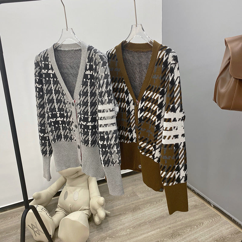 Women's wool crew neck sweater(复制) THOM TREND