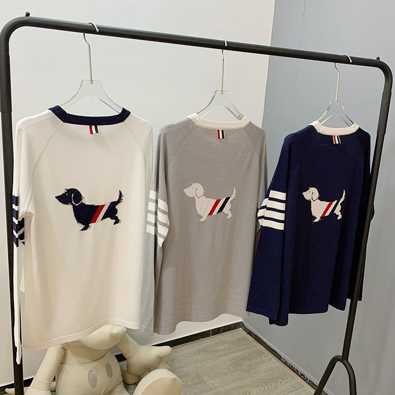 Knitted star and puppy dress(复制) THOM TREND