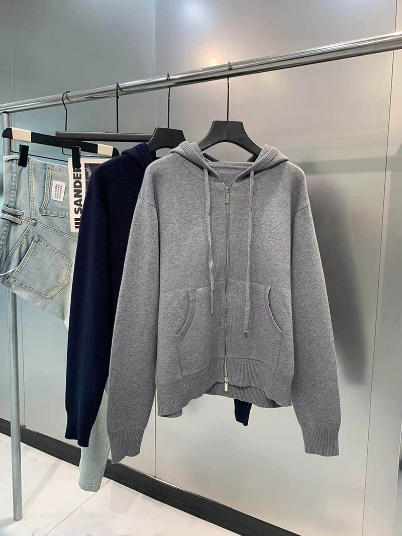 2025SS Twin Bird Zip-Up Hoodie THOM TREND