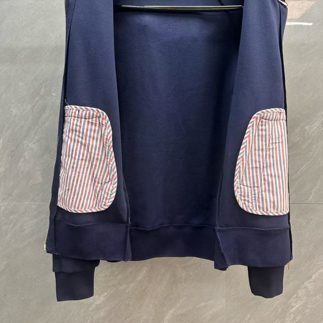 2025SS zipper sweatshirt THOM TREND