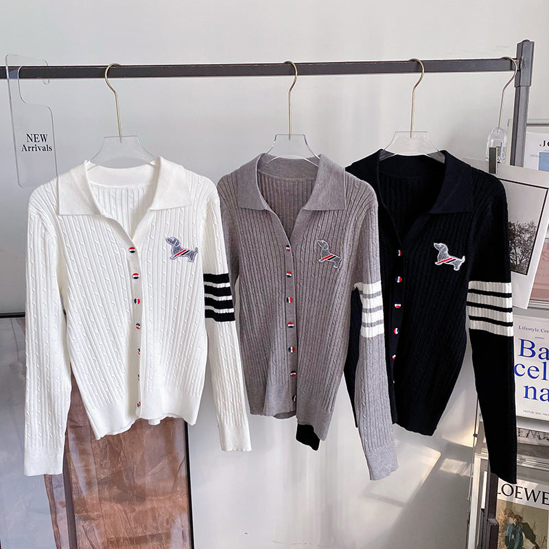 Women's Puppy Cardigan(副本) THOM TREND