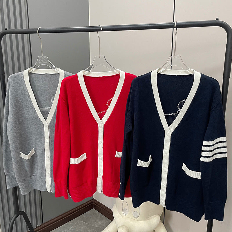 Puppy Embroidered Short Sleeve Sweater(副本) THOM TREND