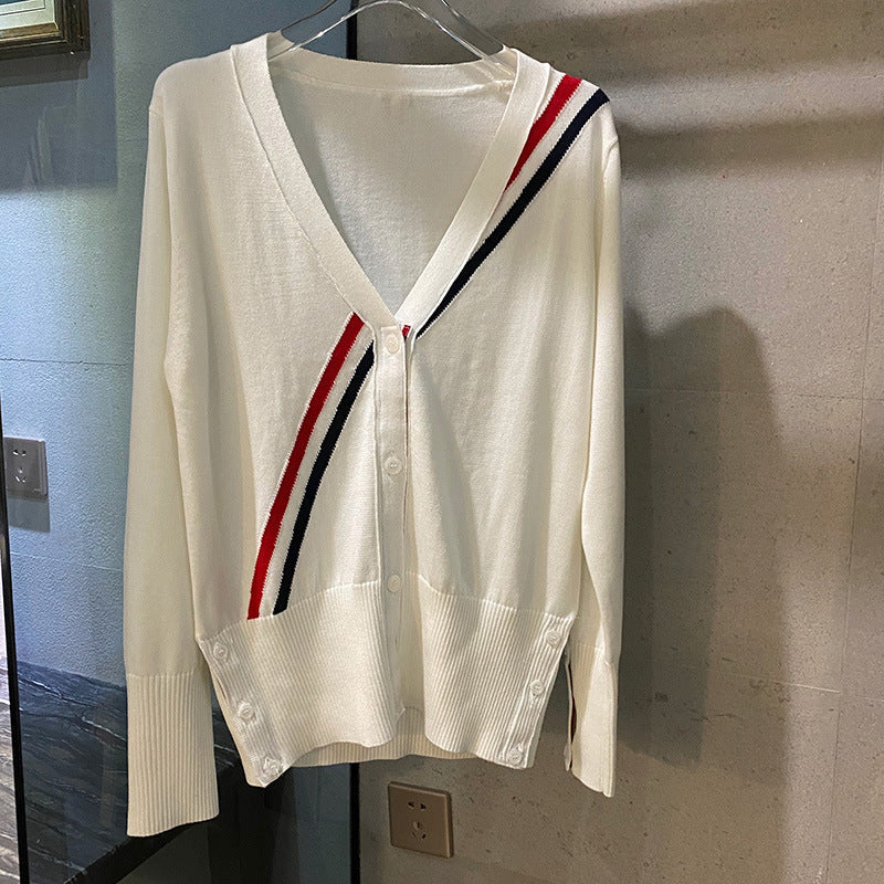 Houndstooth knitted cardigan(复制) THOM TREND