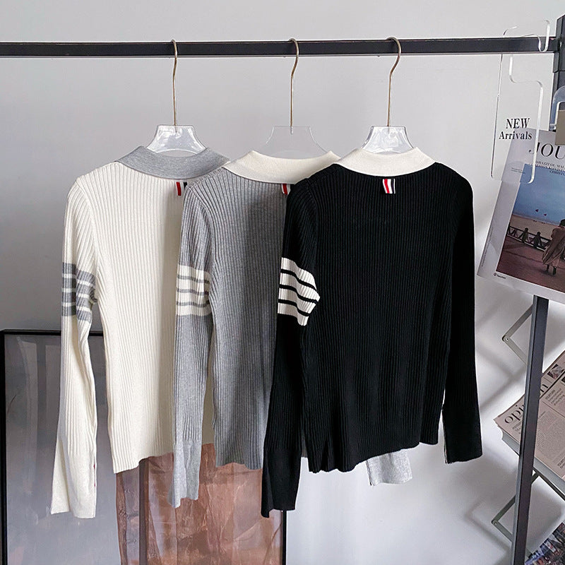 Knitted Polo Shirt