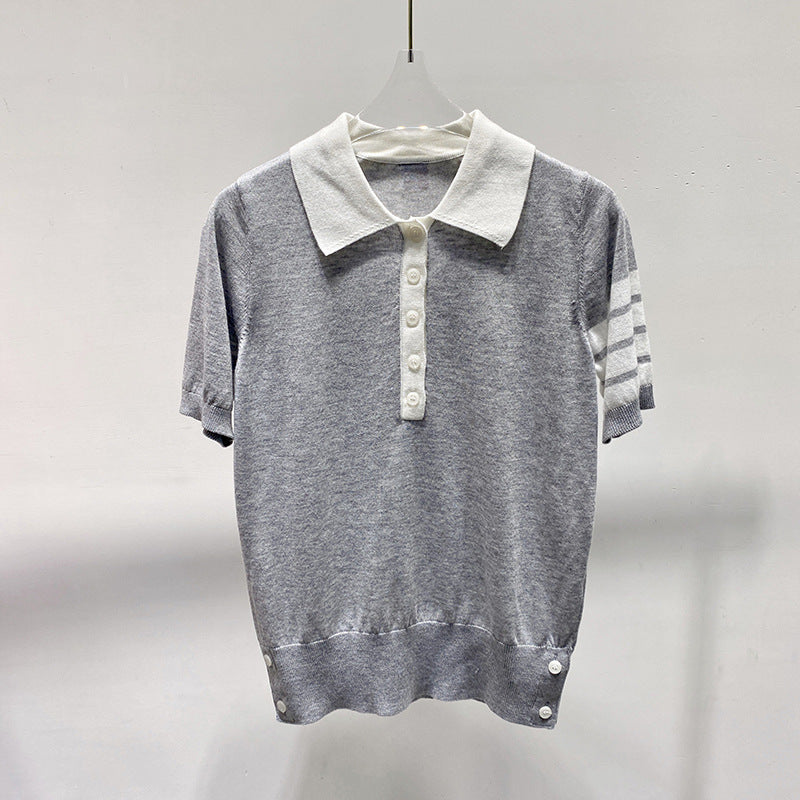 Flower sweater T-shirt