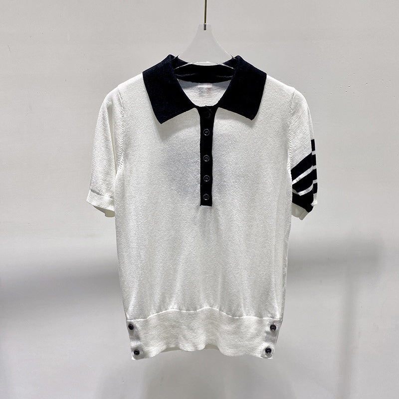 Flower sweater T-shirt