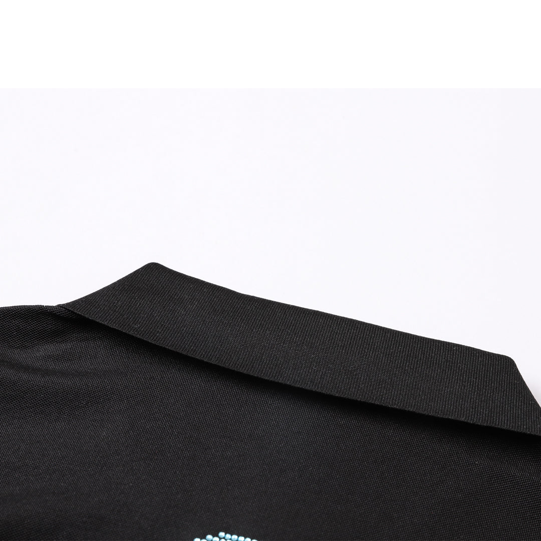 SOLO-2024ss Hot drill POLO shirt SOLODSQ2