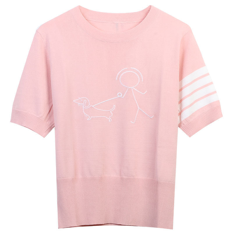 THOM Women's Tie Knot T-shirt(复制) THOM TREND