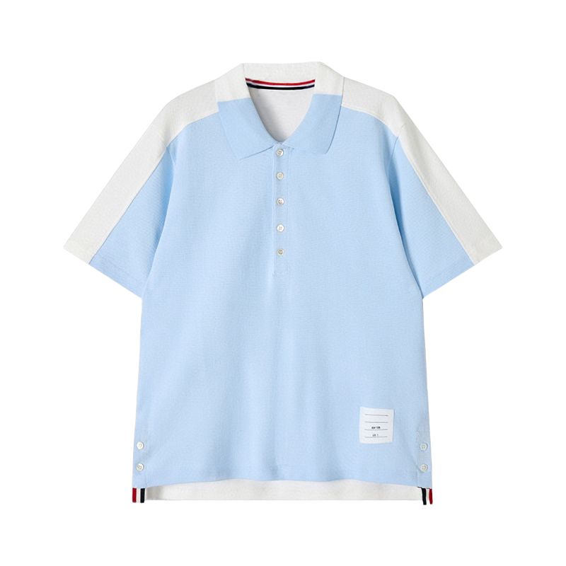 Unisex left and right colorblock T-shirt(副本) THOM TREND