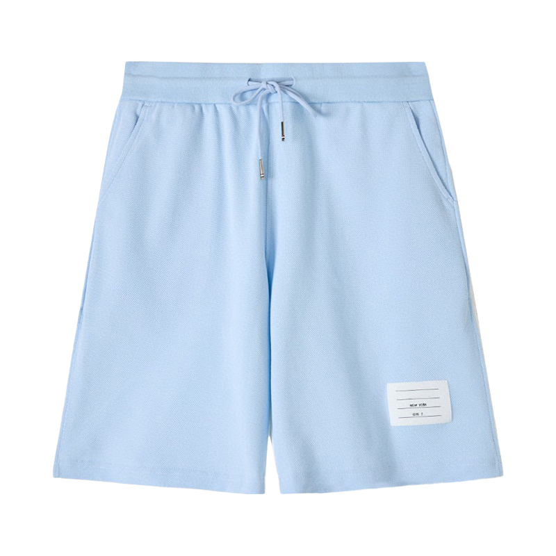 Unisex left and right colorblock shorts(副本) THOM TREND