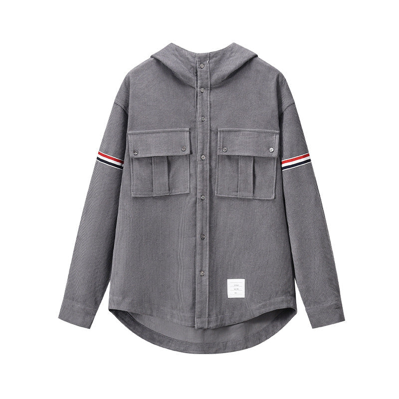 Men's colorblock denim jacket(副本) THOM TREND