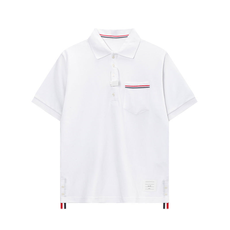 Unisex Water Ripple Crew Neck T-Shirt(副本) THOM TREND