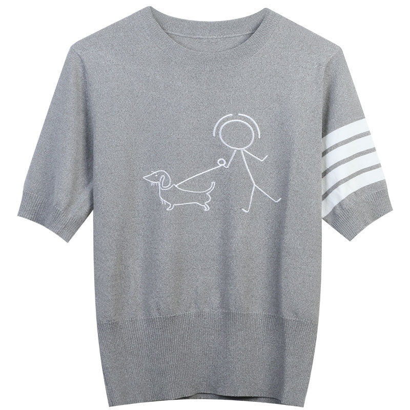 THOM Women's Tie Knot T-shirt(复制) THOM TREND