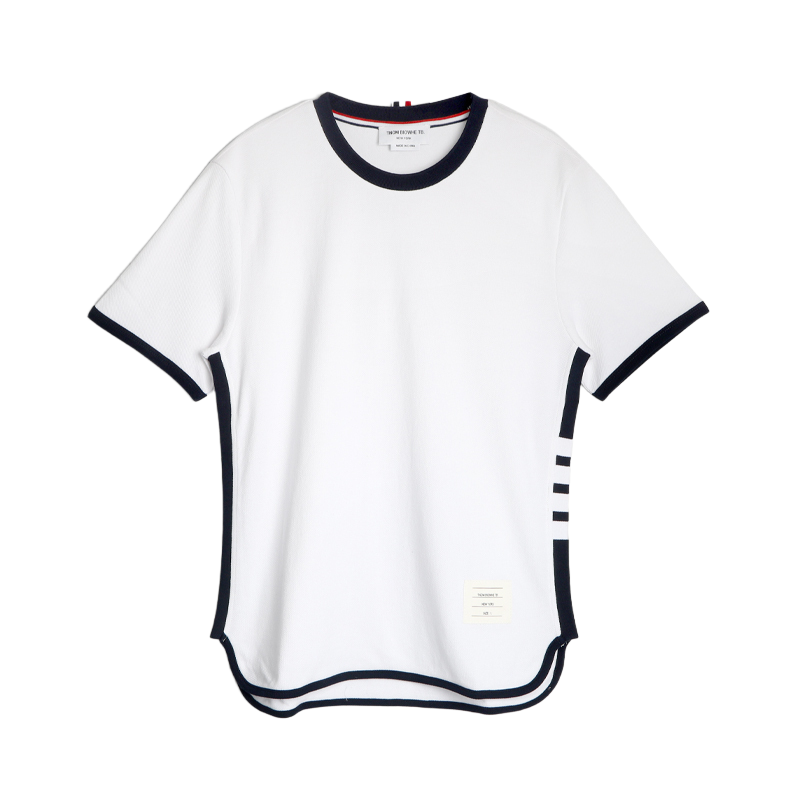 THOM Men's white trim pullover sweater(复制) THOM TREND