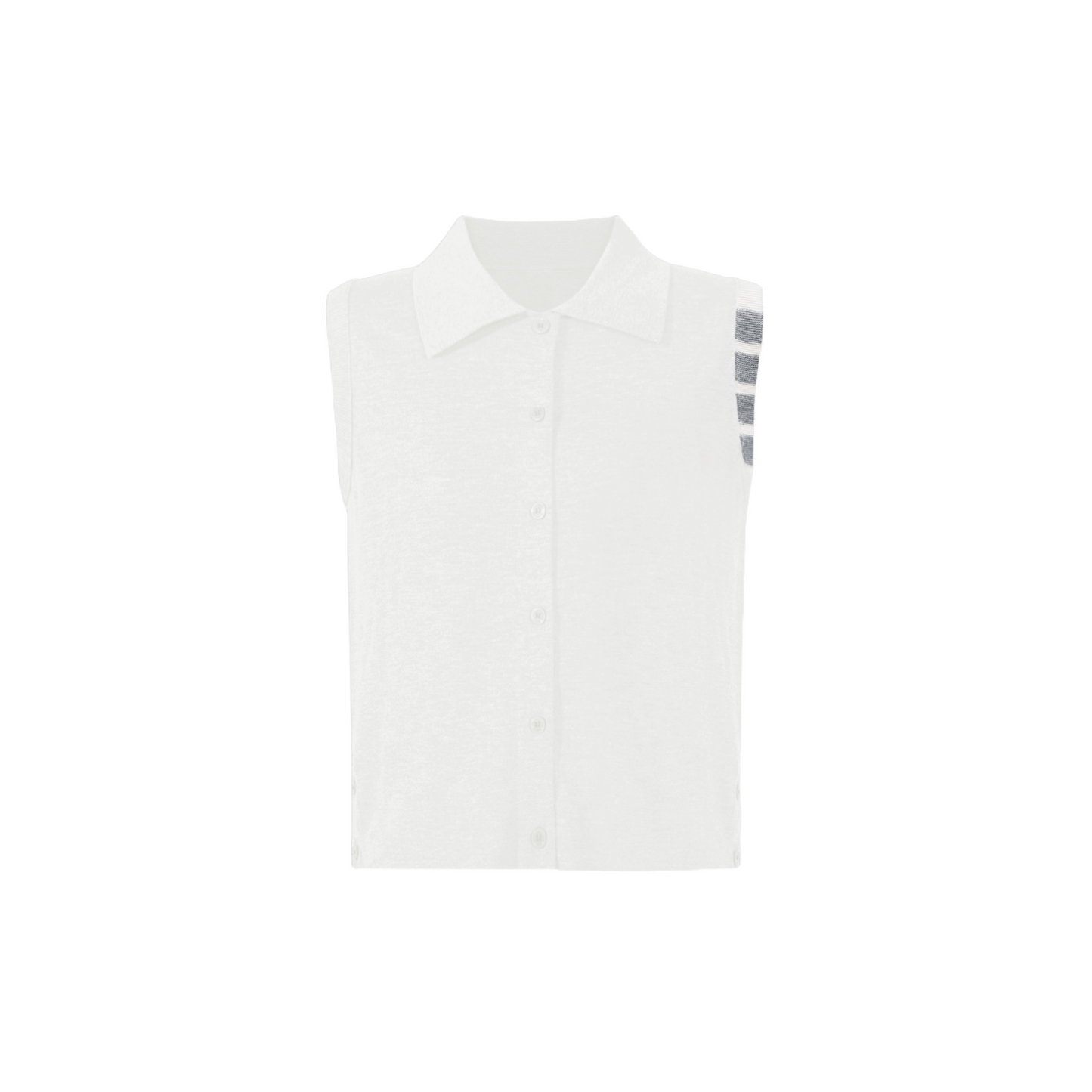 Women's tricolor knitted short sleeves(副本) THOM TREND