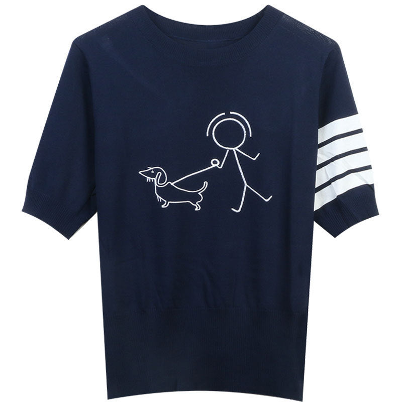 THOM Women's Tie Knot T-shirt(复制) THOM TREND