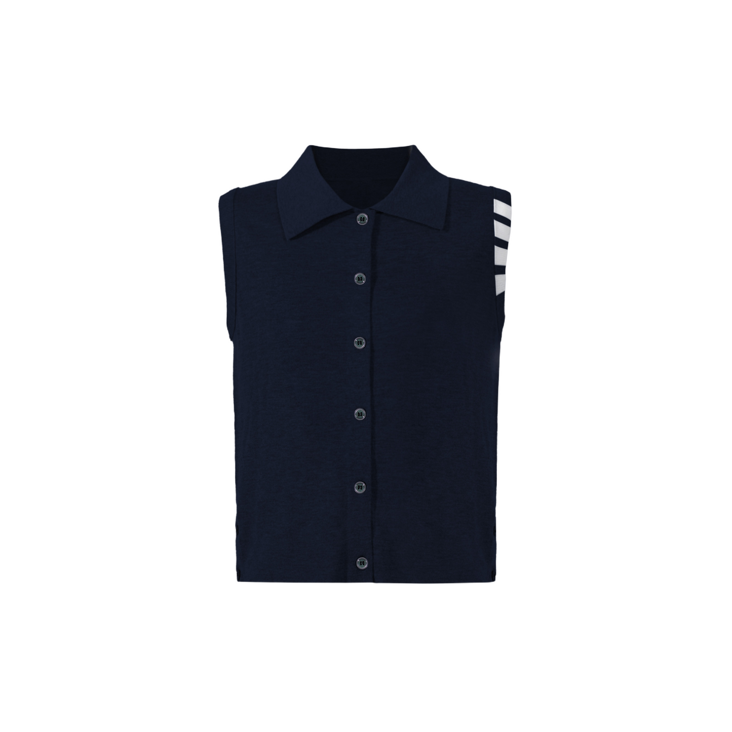 Women's tricolor knitted short sleeves(副本) THOM TREND