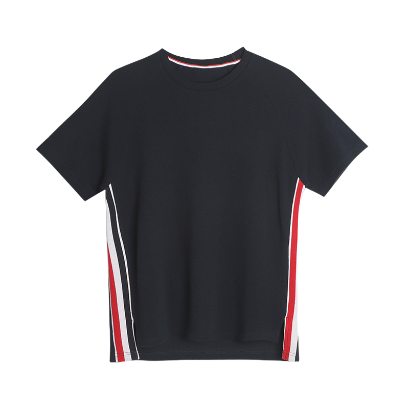 Colorblock Striped Lapel Polo Shirt(副本) THOM TREND