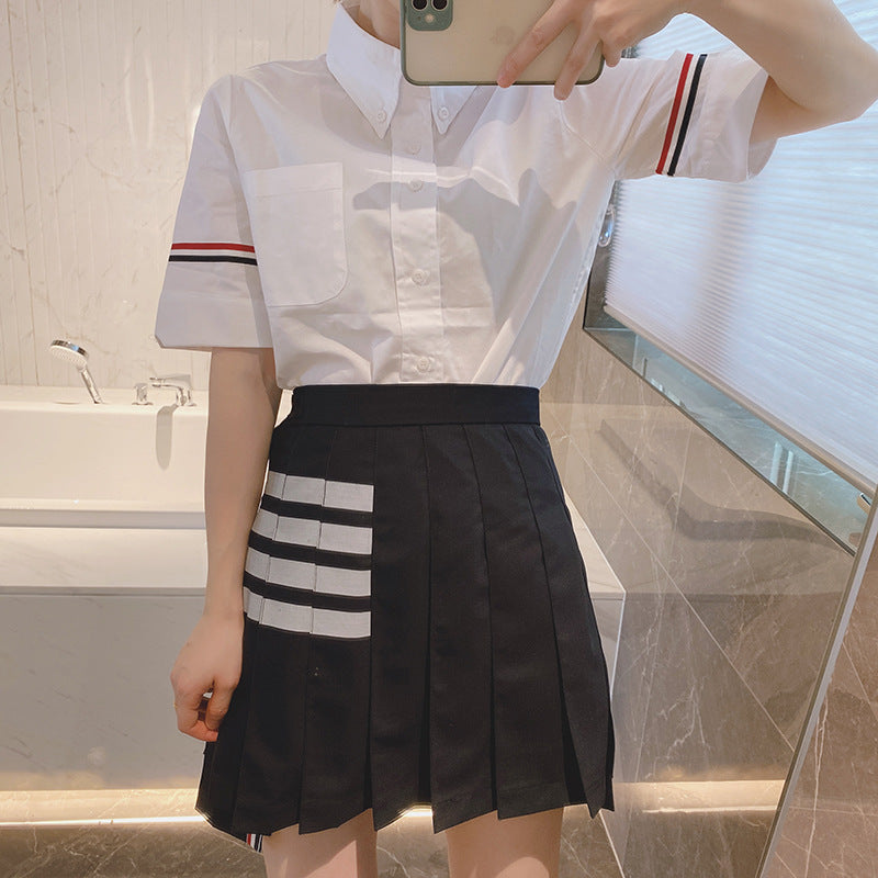 2025SS 4 Bars short skirt(复制) THOM TREND