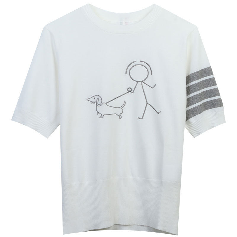 THOM Women's Tie Knot T-shirt(复制) THOM TREND