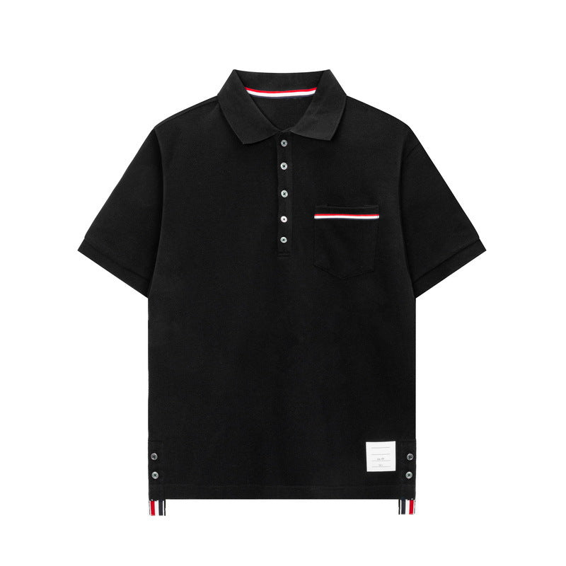 Unisex Water Ripple Crew Neck T-Shirt(副本) THOM TREND