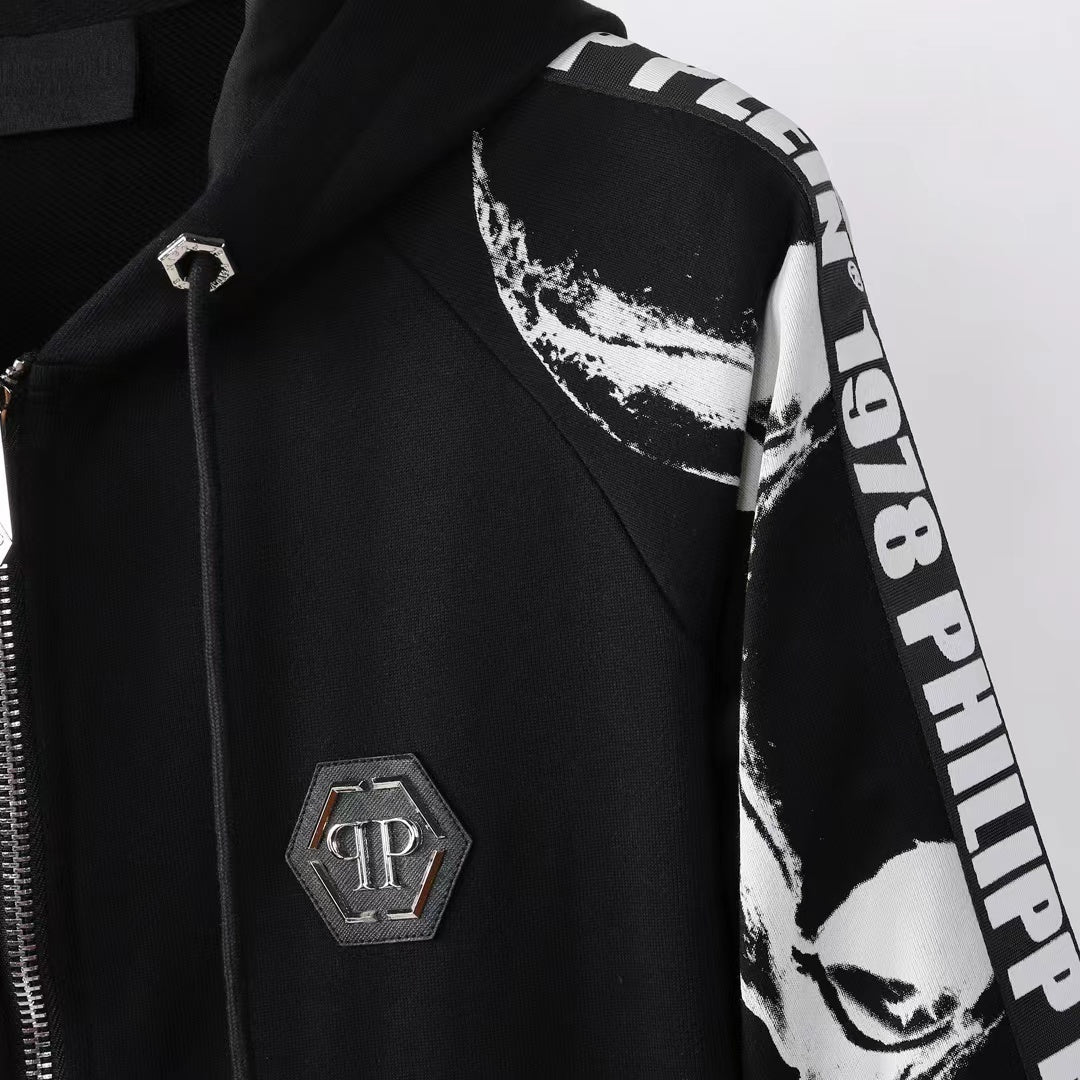 PIEIN 2025SS Black Hoodie SOLODSQ2