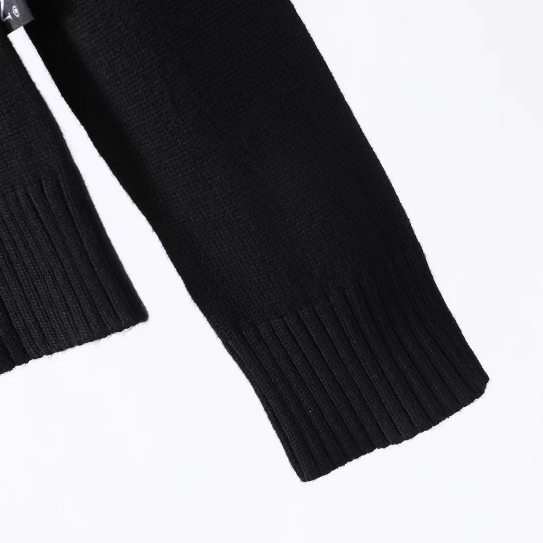 PIein Black Fleece Sweatshirt SOLODSQ2