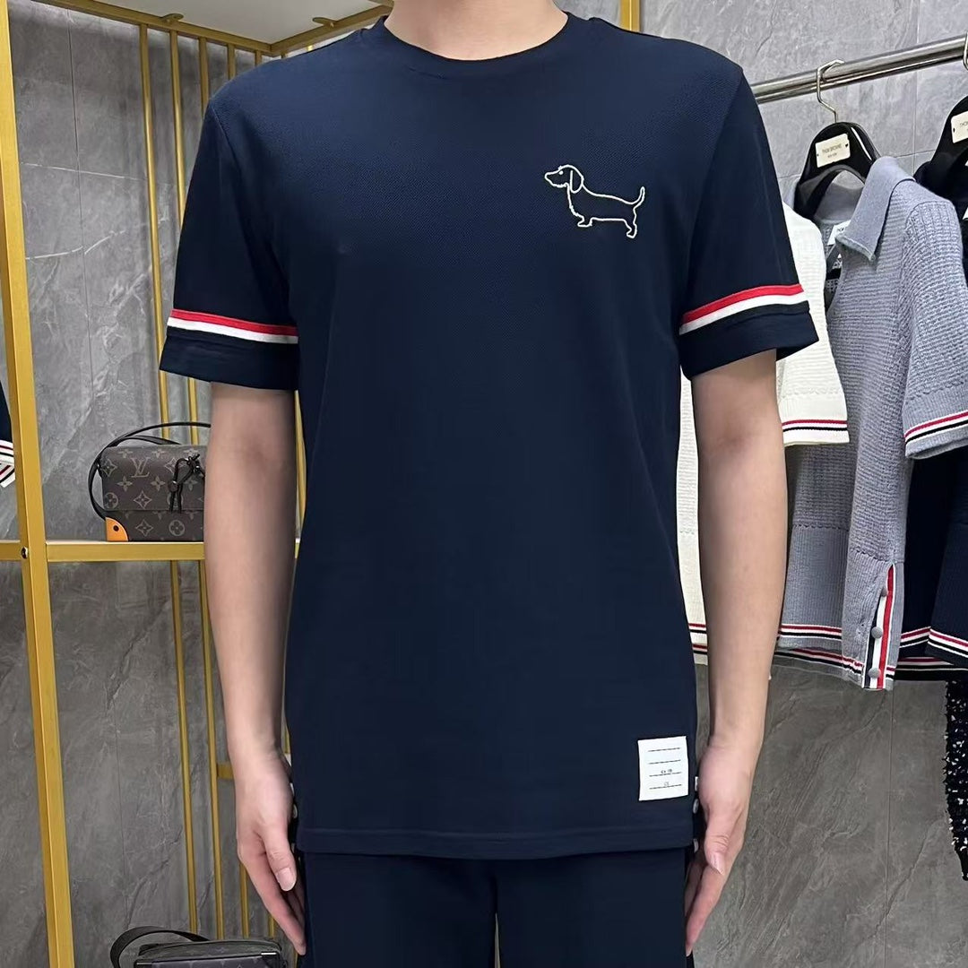 2025 SS Men's POLO short sleeve THOM TREND