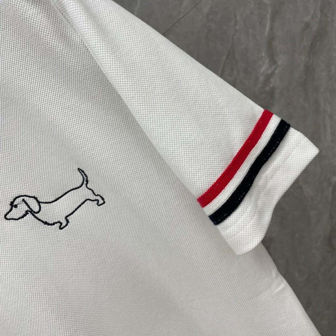 2025 SS Men's POLO short sleeve THOM TREND