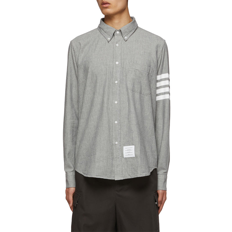 Oxford Shirt by Thom Browne, shirt detail view