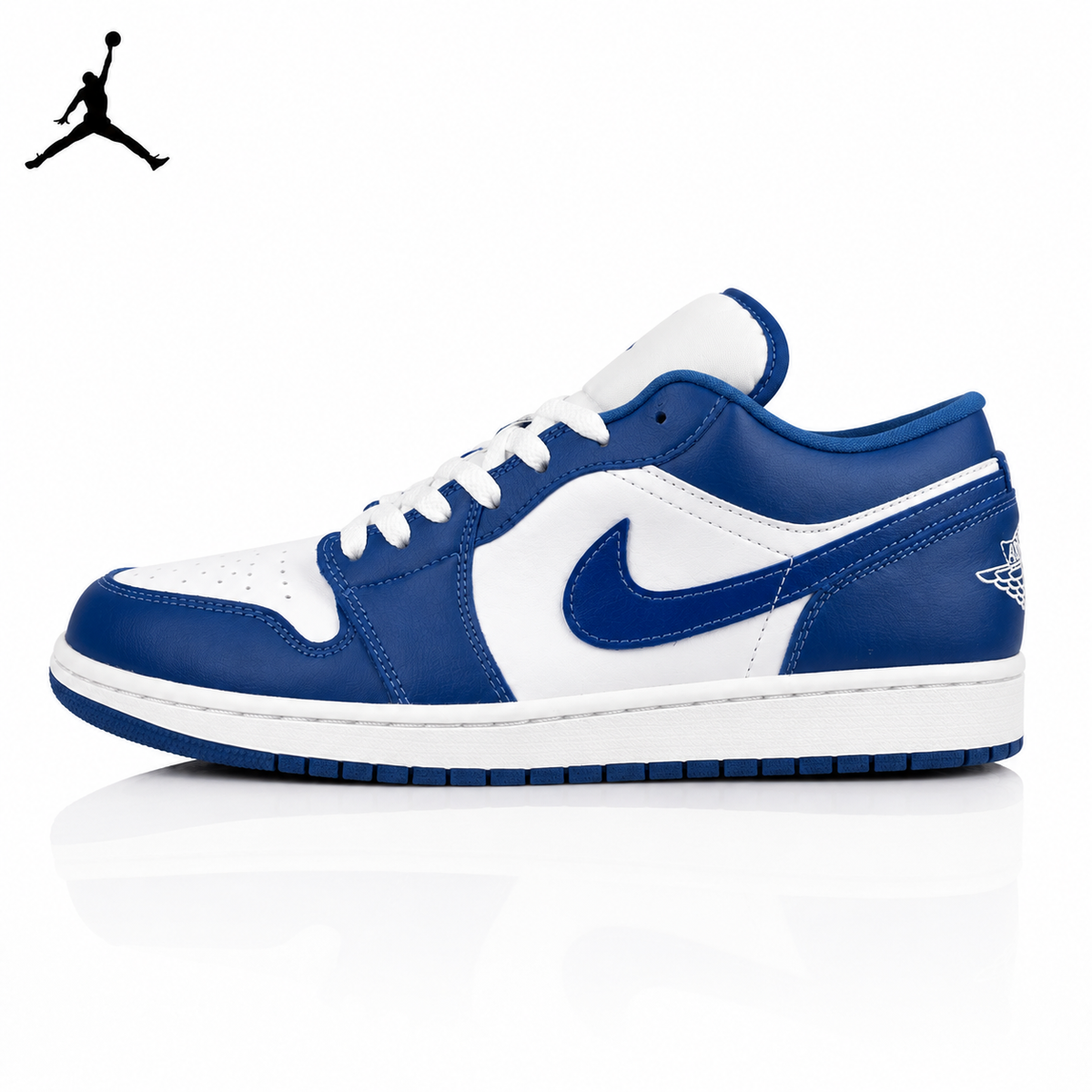 Air Jordan 1 Low Marina Blue Unisex Sneakers DC0774-114 main product view