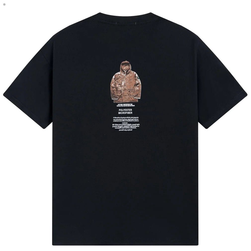 Stone Island Archive Jacket Back Graphic Cotton T-Shirt - White back view