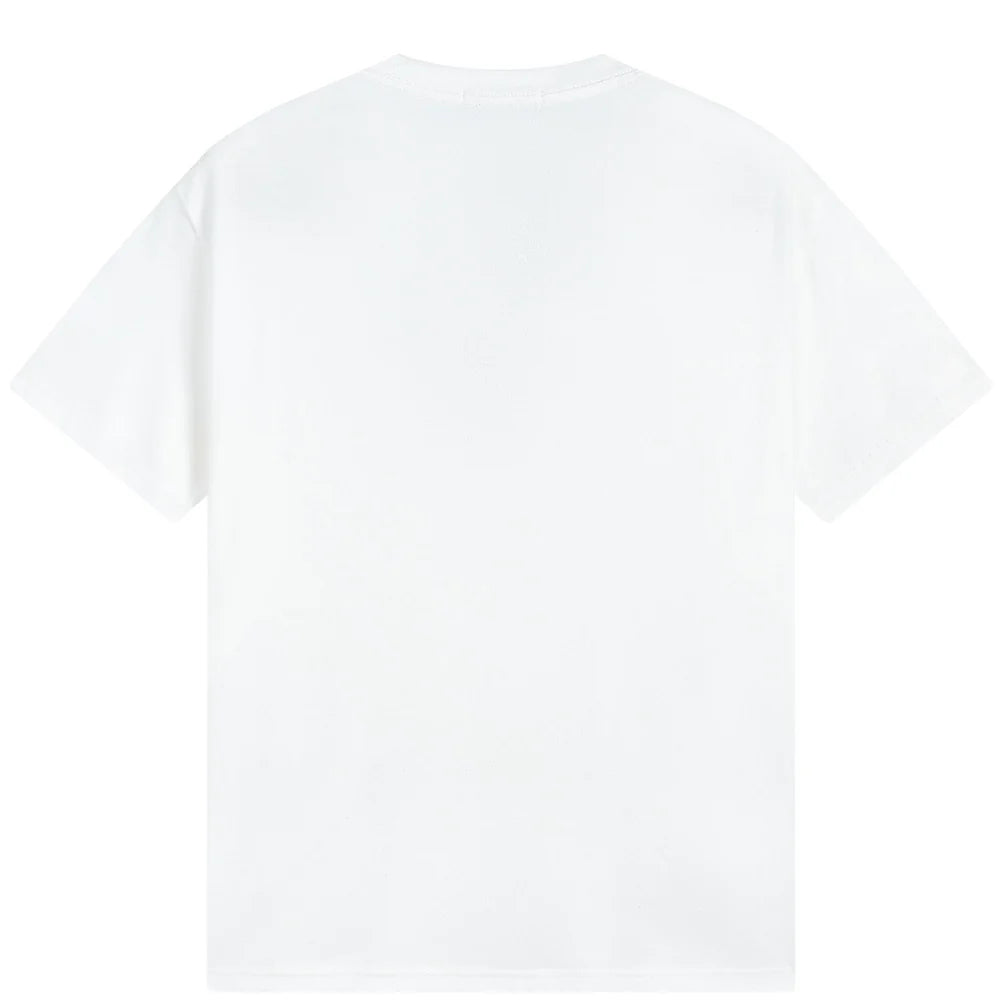 Stone Island Star Wordmark Graphic Cotton T-Shirt - White product detail view