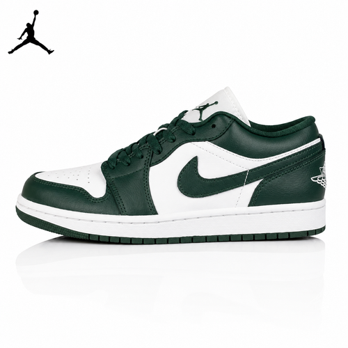 Air Jordan 1 Low Olive Green and White Unisex Sneakers DC0774-113 main product view