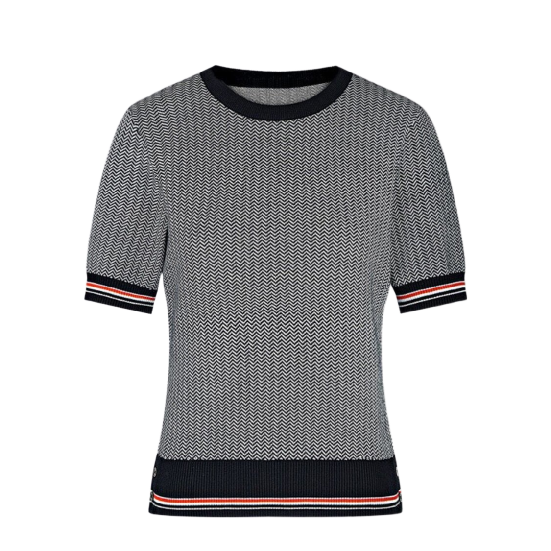 2025SS herringbone pattern T-shirt THOM TREND